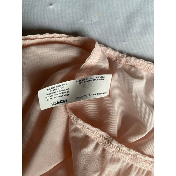 Bali Womens 2XL Light Pink High-Waist Briefs Nylon/Spandex Stretch Comfortable M - Picture 4 of 5